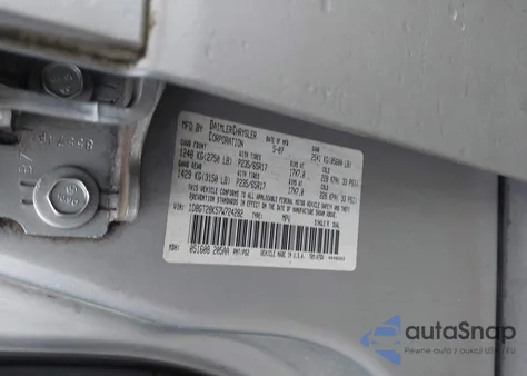 2007 Dodge Nitro Sxt z USA, uszkodzony, nr VIN 1D8GT28K57W724282